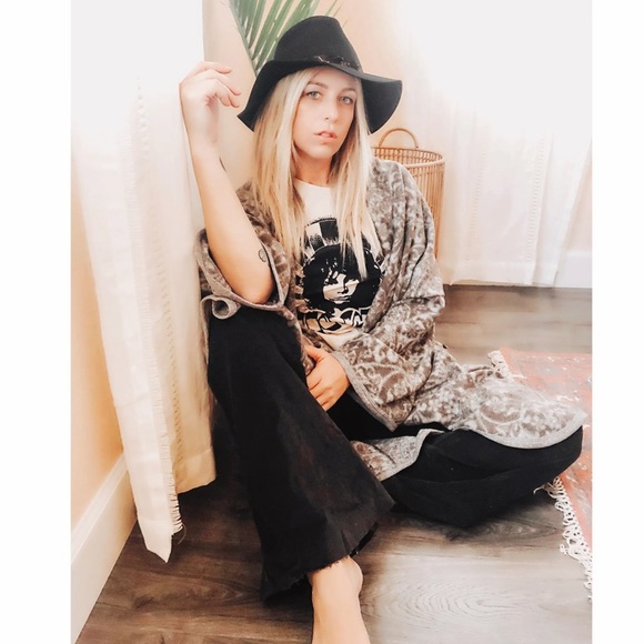 INDIE CHIC Multi knit color cardigan jacket - Picture 2 of 8